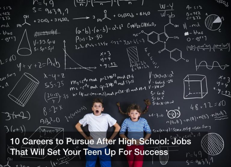 Careers To Pursue After High School