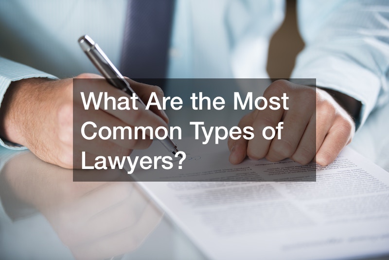 What Are The Most Common Types Of Lawyers