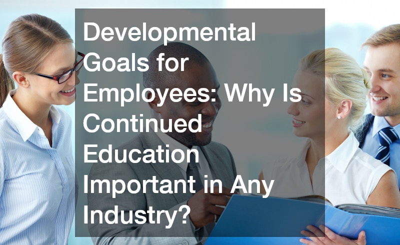 developmental goals for employees