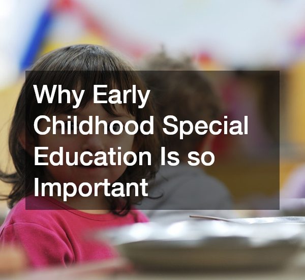 Why Early Childhood Special Education Is so Important