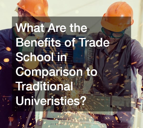 benefits of trade school